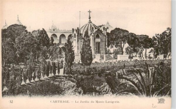 Carthage  Karthago Carthago Tunesie Le Jardin du Musee Lavigerie