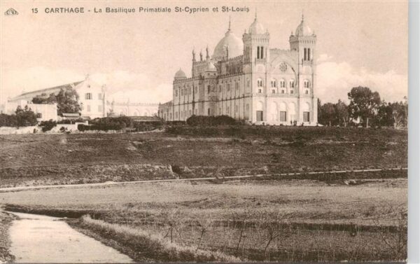 Carthage  Karthago Carthago Tunesie La Basilique Primatiale St Cyprien et St Lou