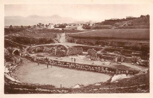 Carthage  Karthago Carthago Tunesie Ensemble du Theatre Romain