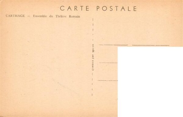 Carthage  Karthago Carthago Tunesie Ensemble du Theatre Romain – Bild 2