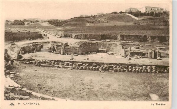 Carthage  Karthago Carthago Tunesie Le Theatre