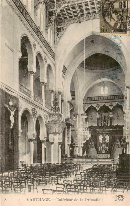 Carthage  Karthago Carthago Tunesie Interieur de la Primatiale
