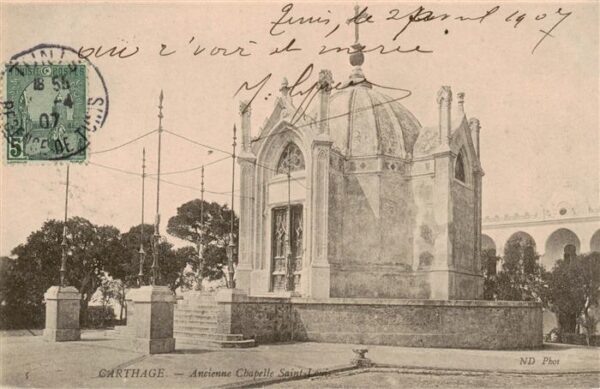 Carthage  Karthago Carthago Tunesie Ancienne Chapelle Saint Louis