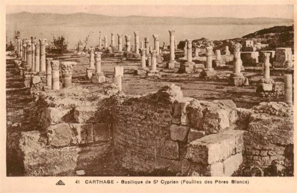 Carthage  Karthago Carthago Tunesie Basilique de St Cyprian