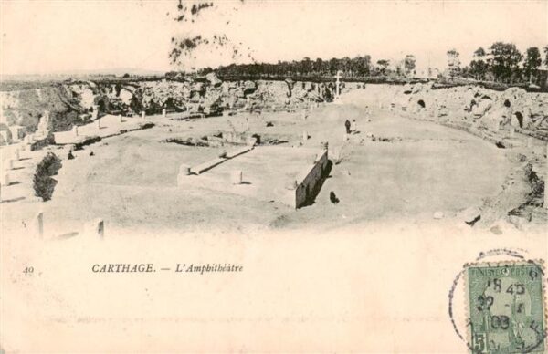 Carthage  Karthago Carthago Tunesie Amphitheatre