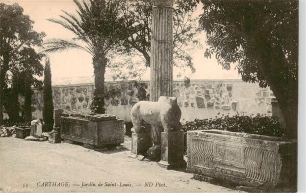Carthage  Karthago Carthago Tunesie Jardin de Saint Louis