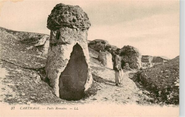 Carthage  Karthago Carthago Tunesie Puits Romains