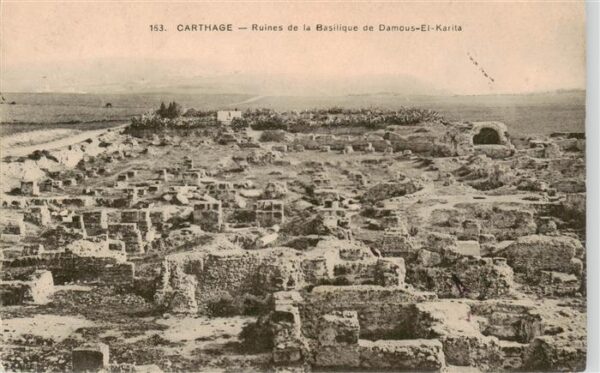Carthage  Karthago Carthago Tunesie Ruines de la Basilique de Damous El Karita