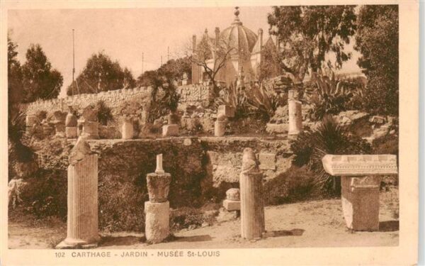 Carthage  Karthago Carthago Tunesie Jardin Musee St Louis