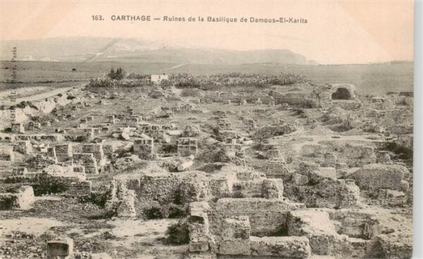 Carthage  Karthago Carthago Tunesie Ruines de la Basilique de Damous El Karita