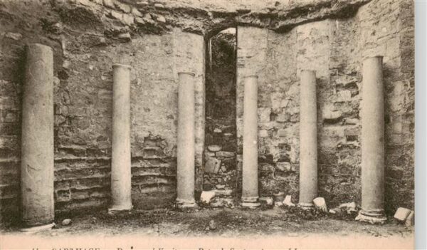 Carthage  Karthago Carthago Tunesie Colline de Saint Louis vue des Fouilles