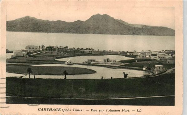 Carthage  Karthago Carthago Tunesie Vue sur l’Ancien Port