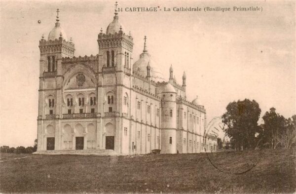 Carthage  Karthago Carthago Tunesie La Cathedrale Basilique Primatiale