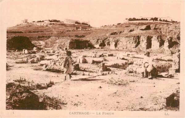 Carthage  Karthago Carthago Tunesie Le Forum
