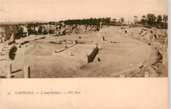 Carthage  Karthago Carthago Tunesie Amphitheatre