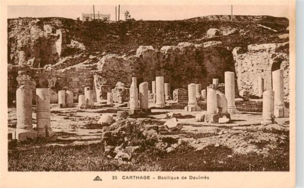 Carthage  Karthago Carthago Tunesie Basilique de Douimes