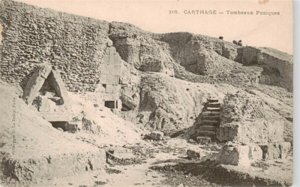 Carthage  Karthago Carthago Tunesie Tombeaux Puniques