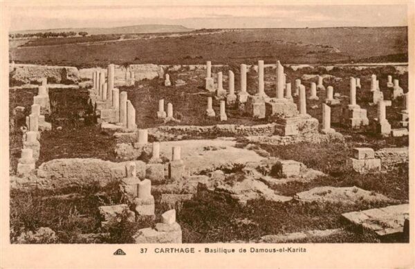 Carthage  Karthago Carthago Tunesie Basilique de Damous el Karita