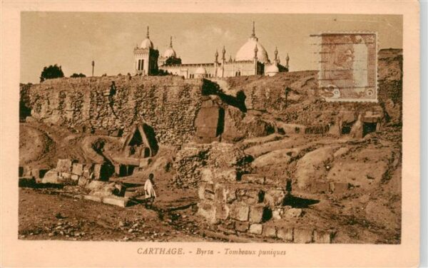Carthage  Karthago Carthago Tunesie Byrsa Tombeaux puniques