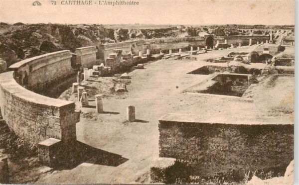 Carthage  Karthago Carthago Tunesie Amphitheatre