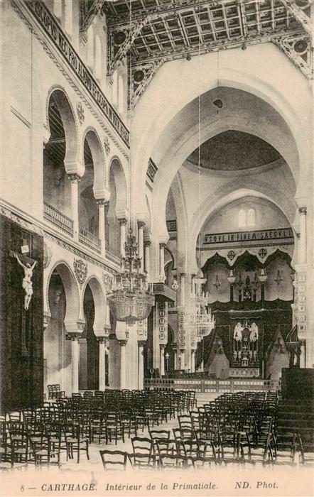 Carthage  Karthago Carthago Tunesie Interieur de la Primatiale