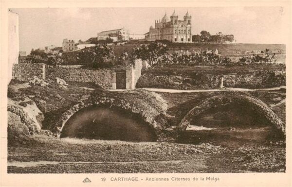 Carthage  Karthago Carthago Tunesie Anciennes Citernes de la Malga