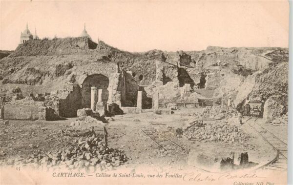 Carthage  Karthago Carthago Tunesie Colline de Saint Louis vue des Feuilles