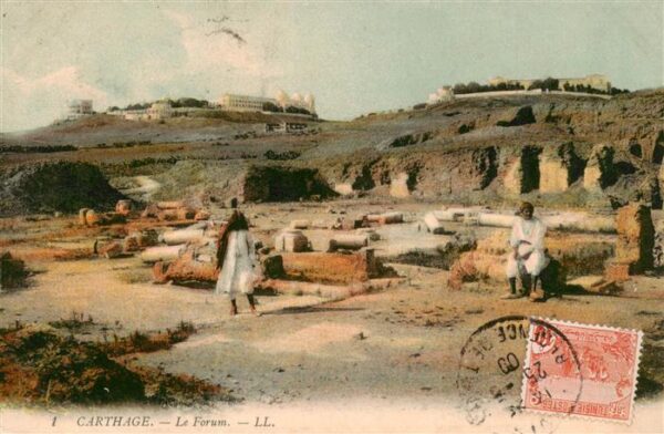 Carthage  Karthago Carthago Tunesie Le Forum