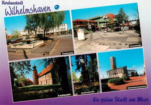 Wilhelmshaven Theaterplatz Grenzstrasse Kniphausen Adalbertstrasse Seewasseraqua