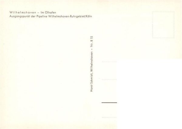 Wilhelmshaven Im oelhafen – Bild 2