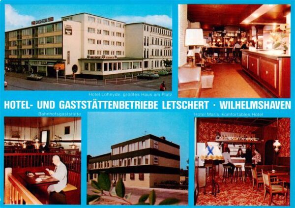 Wilhelmshaven Hotel Loheyde Gastraeume Bar Theke
