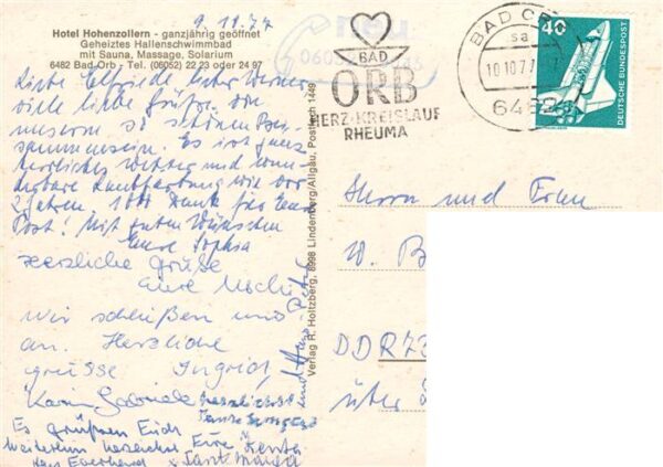 Bad Orb Hotel Hohenzollern – Bild 2