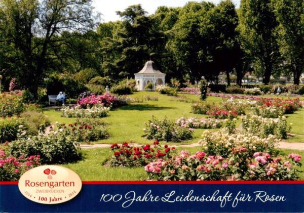Zweibruecken Pfalz Rosengarten