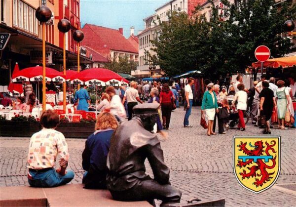 Zweibruecken Pfalz Hauptstrasse Fussgaengerzone