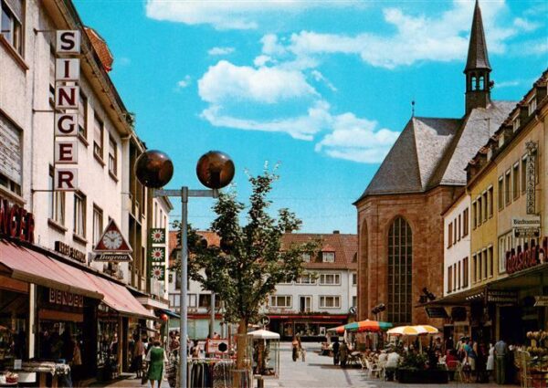 Zweibruecken Pfalz Fussgaengerzone