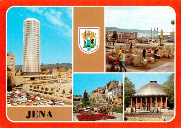 Jena  Thueringen Universitaets Hochhaus Jena Lobeda Platz des Kosmonauten Zeiss