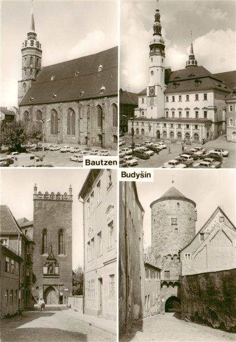 Bautzen Dom St Petri Rathaus Matthiasturm Nikolaiturm