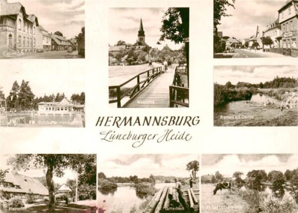 Hermannsburg Celler Strasse Waldschwimmbach Wehrsteg Oertze Freibad Lutterbach L