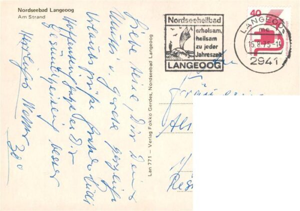 Langeoog Nordseebad Strandpartie – Bild 2