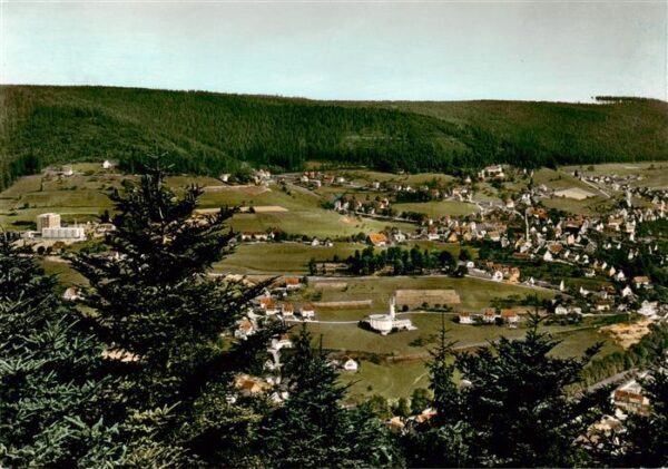 Baiersbronn Schwarzwald Eurotel Blick vom Rinken