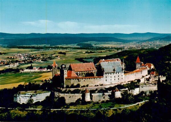 Coburg Fliegeraufnahme mit Veste Coburg