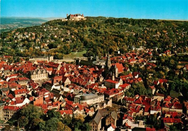 Coburg Blick auf Stadt und Veste