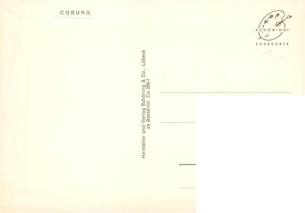 Coburg Blick auf Stadt und Veste – Bild 2