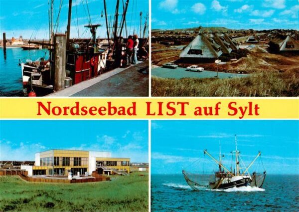 List  Sylt Fischerhafen Panorama Halle Krabbenfischer