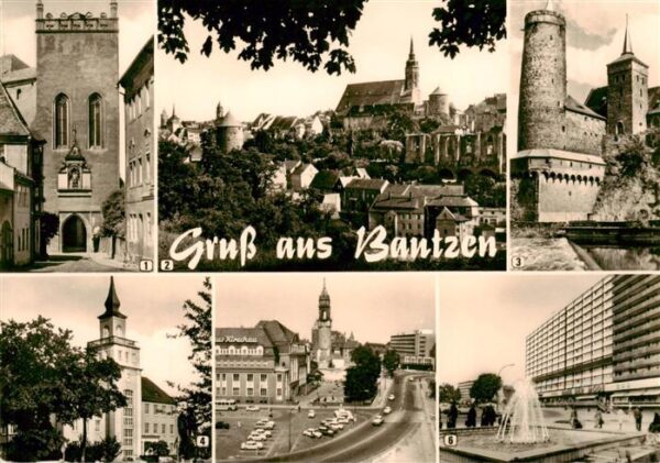 Bautzen Ortenburg Petridom Alte Wasserkunst Ingenieursschule fuer Foerdertechnik