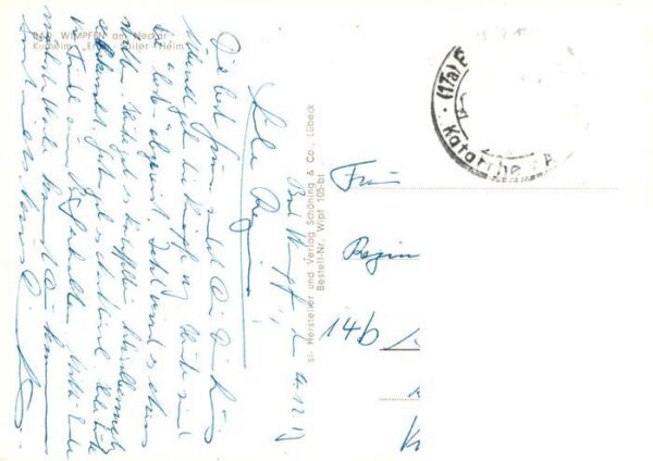 Bad Wimpfen Neckar Kurheim Erich Sailer Heim – Bild 2