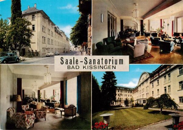 Bad Kissingen Saale Sanatorium Gastraeume Park