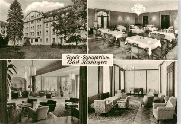 Bad Kissingen Saale Sanatorium Bad Kissingen Gastraeume