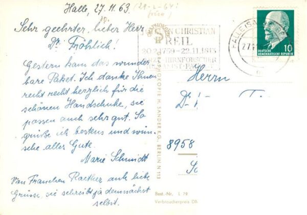 Halle  Saale Marktplatz Kirche – Bild 2