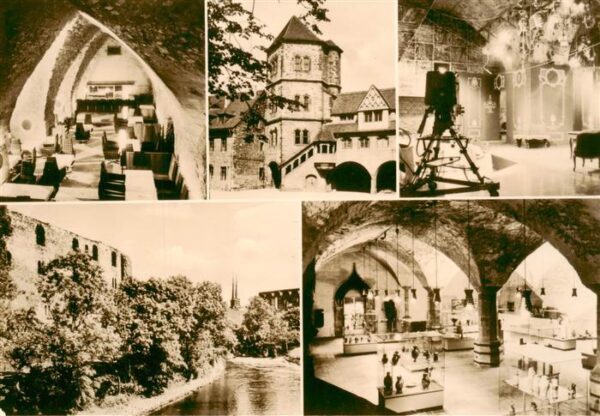 Halle  Saale Moritzburg Teilansichten